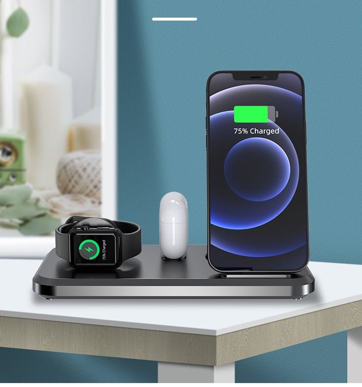 3-in-1 Foldable Wireless Charger (Apple Compatible)