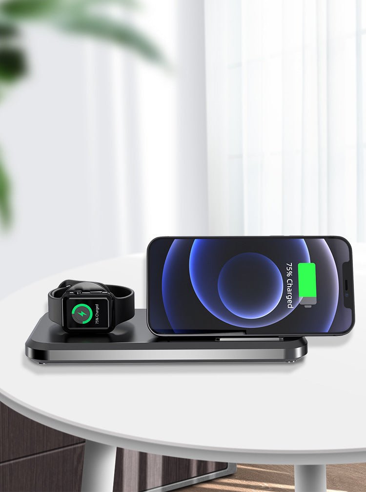 3-in-1 Foldable Wireless Charger (Apple Compatible)